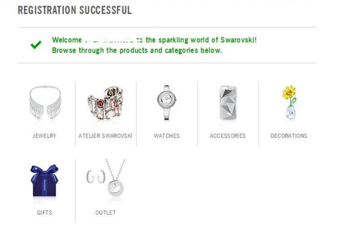 施华洛世奇 (SWAROVSKI)美国官网海淘攻略