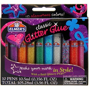 ELMER'S 3D Washable Glitter 儿童3D彩色画笔