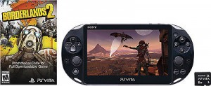 索尼 PlayStation Vita (Wi-Fi) 游戏机+无主之地Borderlands 2 限量版套装