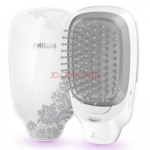 飞利浦（PHILIPS）HP4596/05 负离子造型梳 护发必备呵护头发防静电 雅致蕾丝造型