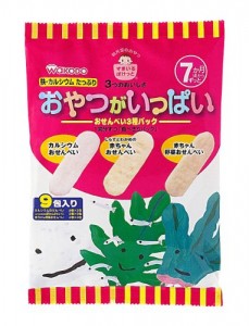 添加海带和钙！日本 和光堂 钙铁 海苔鱼米饼