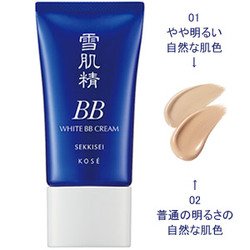 加入汉方成分：药用雪肌精美白BB霜