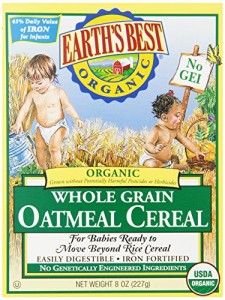 需Prime会员：EARTH'S BEST Organic Whole Grain 有机高铁米粉 227g*12盒