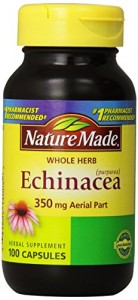 Nature Made 紫锥菊胶囊 350mg*100粒 Nature Made 紫锥菊胶囊 350mg*100粒 