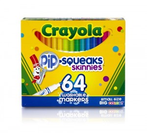Crayola 绘儿乐 64色可水洗马克笔