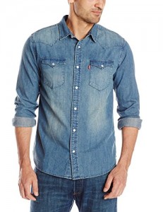 Levi's 李维斯 Standard Barstow 男款牛仔衬衫