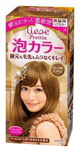 KAO 花王Prettia泡沫染发膏 软糖棕色
