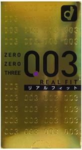 冈本Okamoto 003 黄金真贴身超薄安全套避孕套 10只装