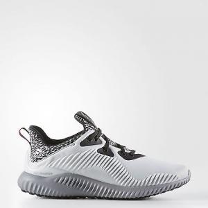 超低价入手！Adidas alphabounce 灰色女士运动鞋