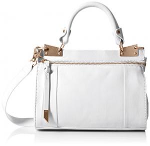 Foley + Corinna Dione Mini Messenger, White