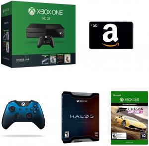 Prime会员专享： Xbox One 500GB（送4选1游戏）