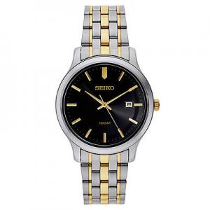 SEIKO 精工 BRACELET系列 SUR183 男士时装腕表