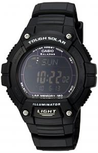 CASIO 卡西欧 W-S220-1BVCF 男士太阳能运动腕表