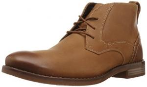 ROCKPORT 乐步 Karwin Chukka 男士真皮休闲鞋