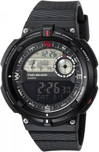 CASIO 卡西欧 Twin Sensor SGW-600H-1BCF 男士运动腕表