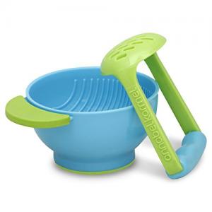 NUK Mash and Serve Bowl for Making Homemade Baby Food婴儿食物自制碗