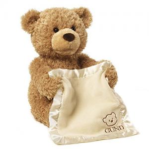 GUND Peek-A-Boo 泰迪熊毛绒玩具