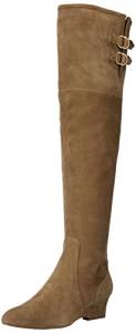 Nine West 玖熙 JAEN Leather 女士真皮长筒靴