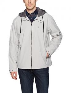 IZOD Oxford 男士连帽加绒夹克