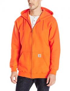 Carhartt Midweight Zip Front 男士拉链卫衣