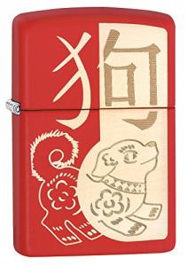 ZIPPO 之宝 Chinese Zodiac 十二生肖狗 打火机