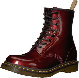 Dr .Martens 亮面金属色潮流英伦马丁女靴