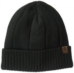 Timberland 添柏岚 Heathered Ribbed Watchcap 男士针织帽