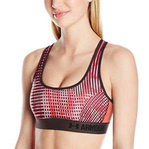 UNDER ARMOUR 安德玛 Armour Crossback Embossed Elastic 女士运动文胸