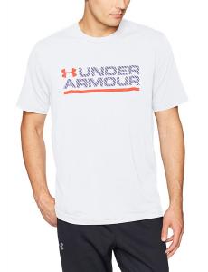 UNDER ARMOUR 安德玛 1289899 男士字母印花T恤