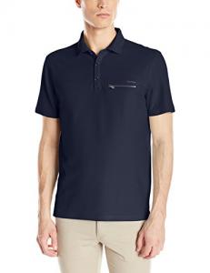 Calvin Klein Solid Rib 男士POLO衫
