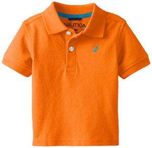 NAUTICA 诺帝卡 Pique Polo 男童短袖T恤