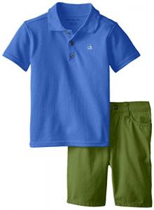 Calvin Klein Jean Blue Polo 男童短袖两件套