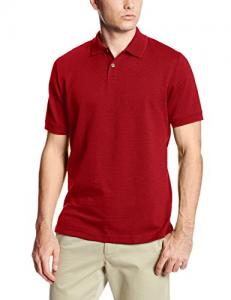 John Henry Diamond Lattice Jacquard 男式短袖 POLO衫
