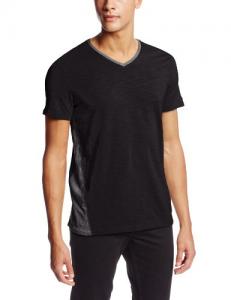 Calvin Klein Jeans Contrast Slub 男士V领短袖T恤
