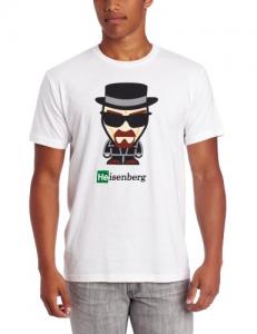Breaking Bad Heisenberg Cartoon 男士绝命毒师文化衫