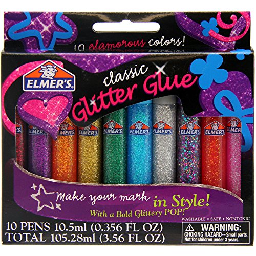 ELMER'S 3D Washable Glitter 儿童3D彩色画笔
