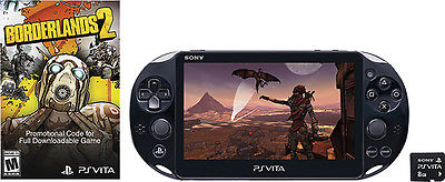 索尼 PlayStation Vita (Wi-Fi) 游戏机+无主之地Borderlands 2 限量版套装