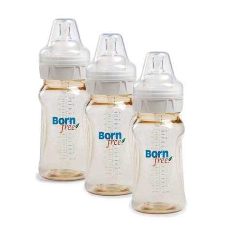 Born Free High-Heat Resistant Classic 经典防胀气奶瓶 260ml*3只