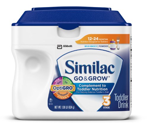 Similac 美国雅培 Go & Grow 金盾3段（12-24个月）配方奶粉 624g*6罐