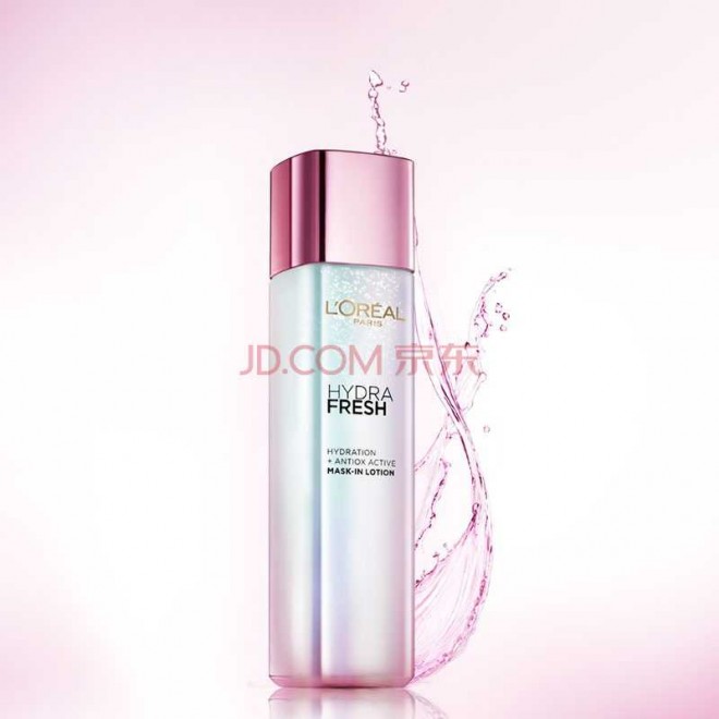 欧莱雅（LOREAL）清润葡萄籽 精华膜力水175ml (水精华 面膜级保湿 抗氧化)