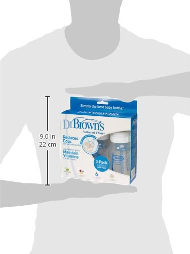 Dr. Brown's 布朗博士 新生儿宽口奶瓶 240ml*3