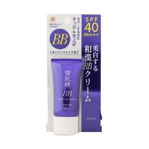 加入汉方成分：药用雪肌精美白BB霜