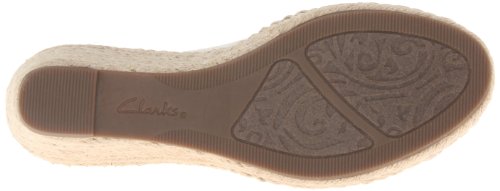 Clarks 其乐 Petrina Corra 其乐女式编织坡跟凉鞋
