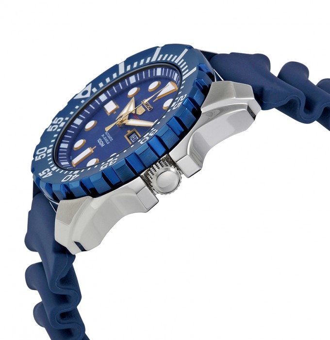 SEIKO精工 蓝鬼 SRP605K2 男士自动机械腕表