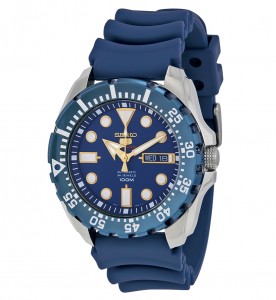 SEIKO精工 蓝鬼 SRP605K2 男士自动机械腕表