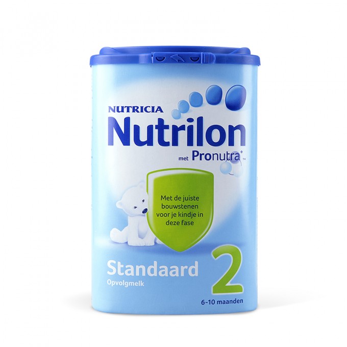 Nutrilon荷兰本土牛栏2段奶粉 进口婴儿牛奶粉二段 850g 四罐包邮
