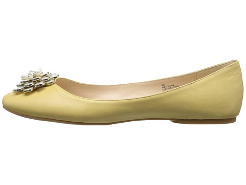 Nine West 玖熙 Cierra 女士真皮时尚清新平底鞋