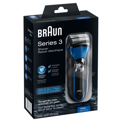 Braun 博朗 新3系 3-340s 三刀头电动剃须刀