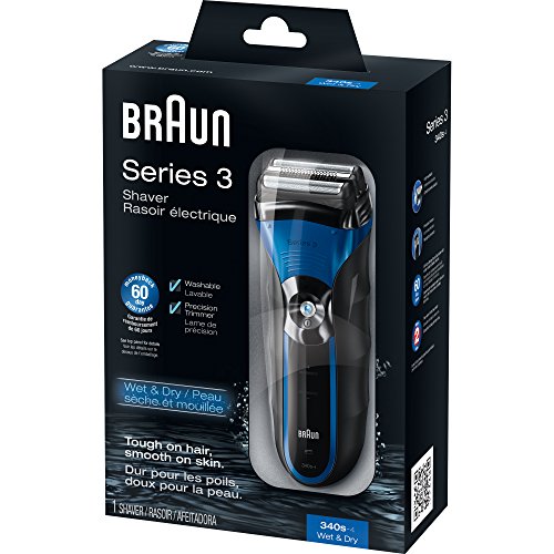 Braun 博朗 新3系 3-340s 三刀头电动剃须刀