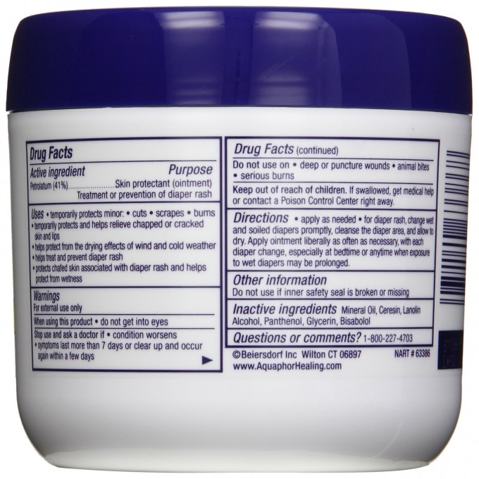 Aquaphor 优色林 宝宝万用修复乳霜